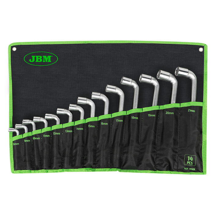 KIT 14 LLAVES PIPA DE DOBLE BOCA - 51528