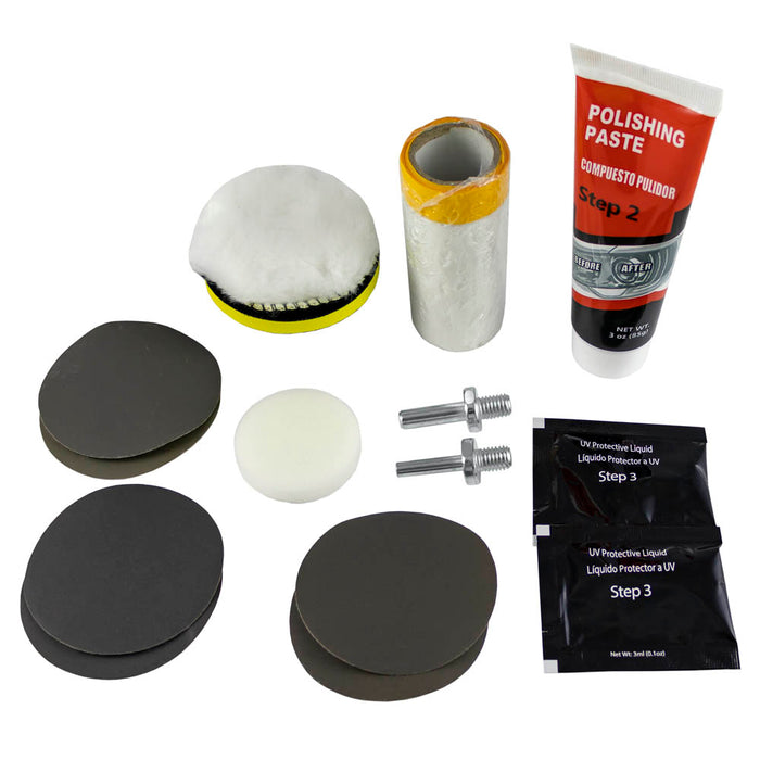 KIT DE PULIDO DE FAROS - 53626