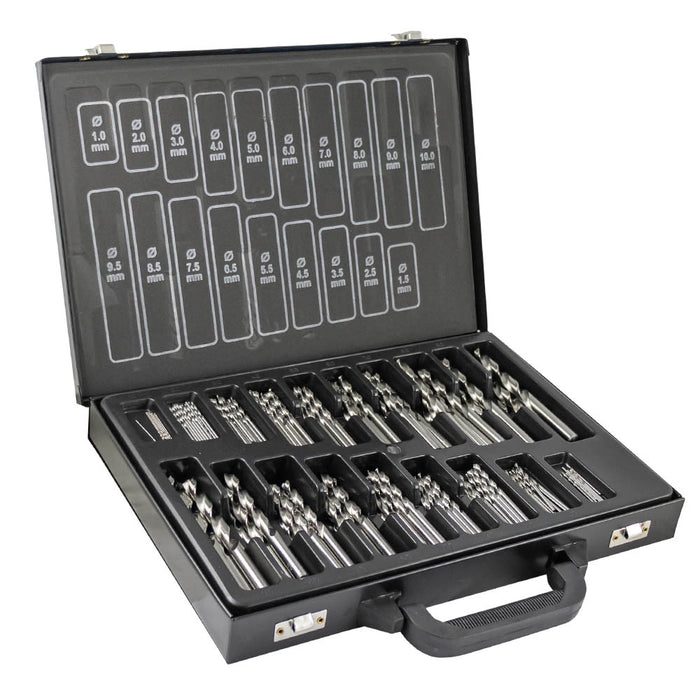 ESTUCHE DE BROCAS HELICOIDALES 1-10MM HSS 4341 - 53852