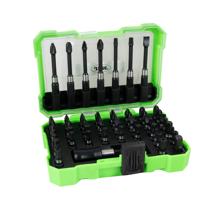 ESTUCHE DE PUNTAS DE IMPACTO CON ADAPTADOR RÁPIDO S2 - ACABADO NEGRO - 53857