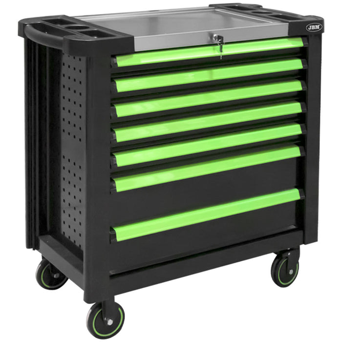 CARRO DE HERRAMIENTAS XL CON 7 CAJONES VACÍO - VERDE - 53869