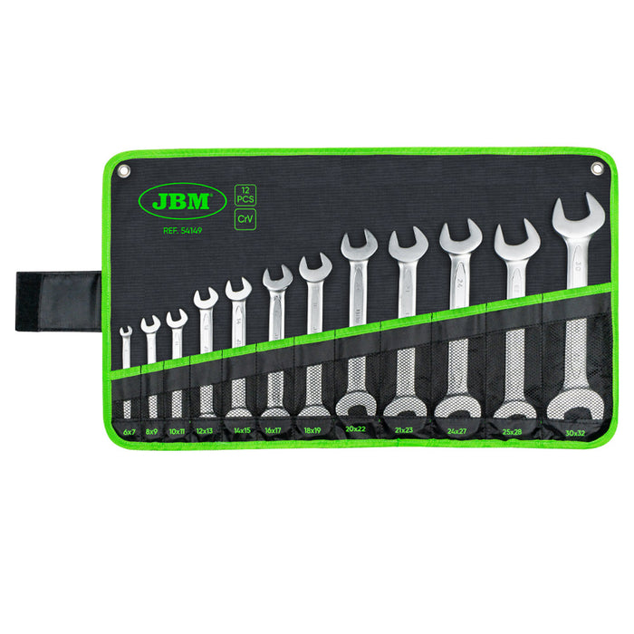 KIT DE 12 LLAVES FIJAS - 54149