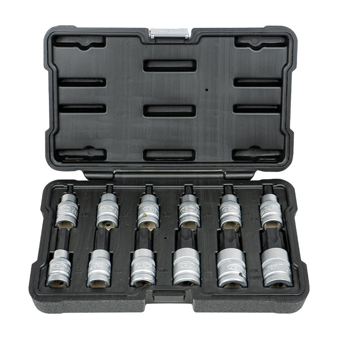 SET 12 PIEZAS 1/2" PUNTA TORX - 54154