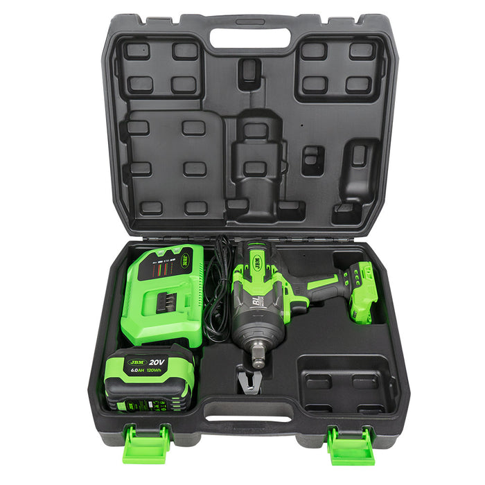 PISTOLA DE IMPACTO BRUSHLESS A BATERÍA 3/4" 1300NM CON MALETÍN - 60048C