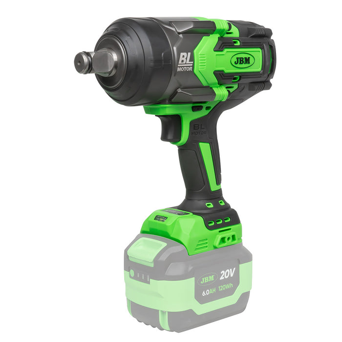 PISTOLA DE IMPACTO BRUSHLESS A BATERÍA 3/4" 1300NM - 60048