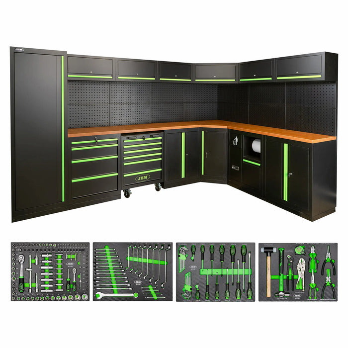 CONJUNTO DE MUEBLES MODULARES (24PCS) - COMPLETO - SERIE565