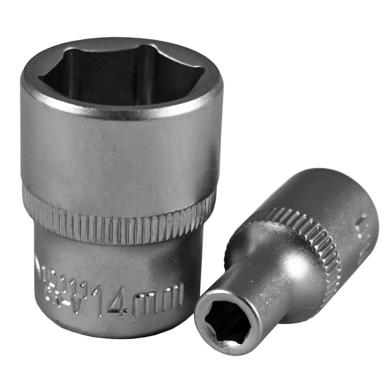 VASO HEX. 1/4" DE 14MM - CINCADO - 10111