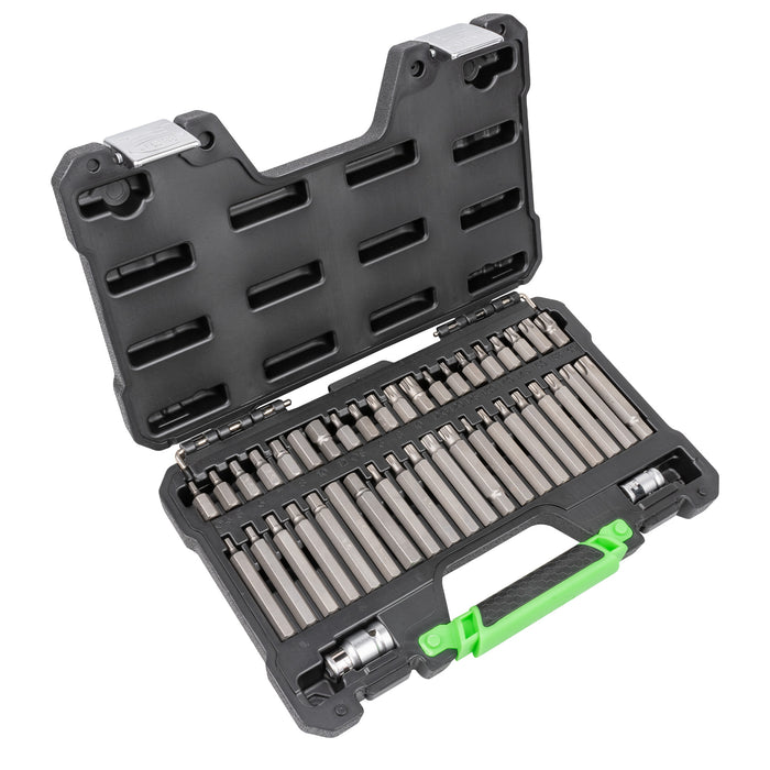 MALETÍN DE 42 PIEZAS HEXAGONALES, 12 CANTOS Y TORX - 50983