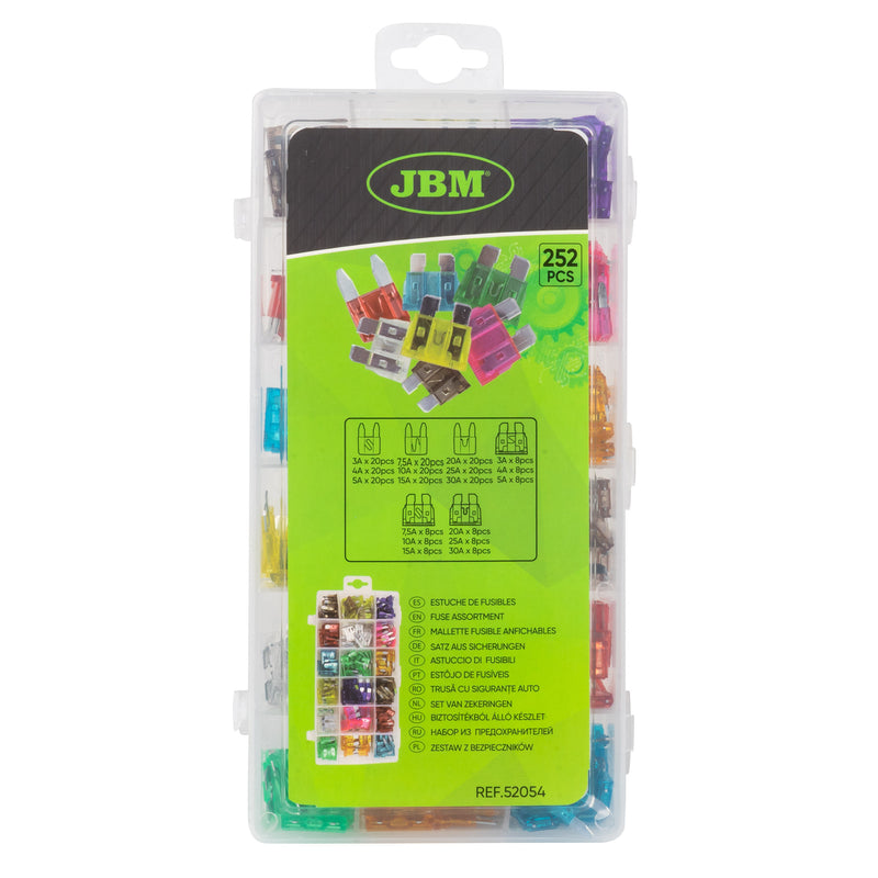 ESTUCHE DE FUSIBLES 252PCS - 52054