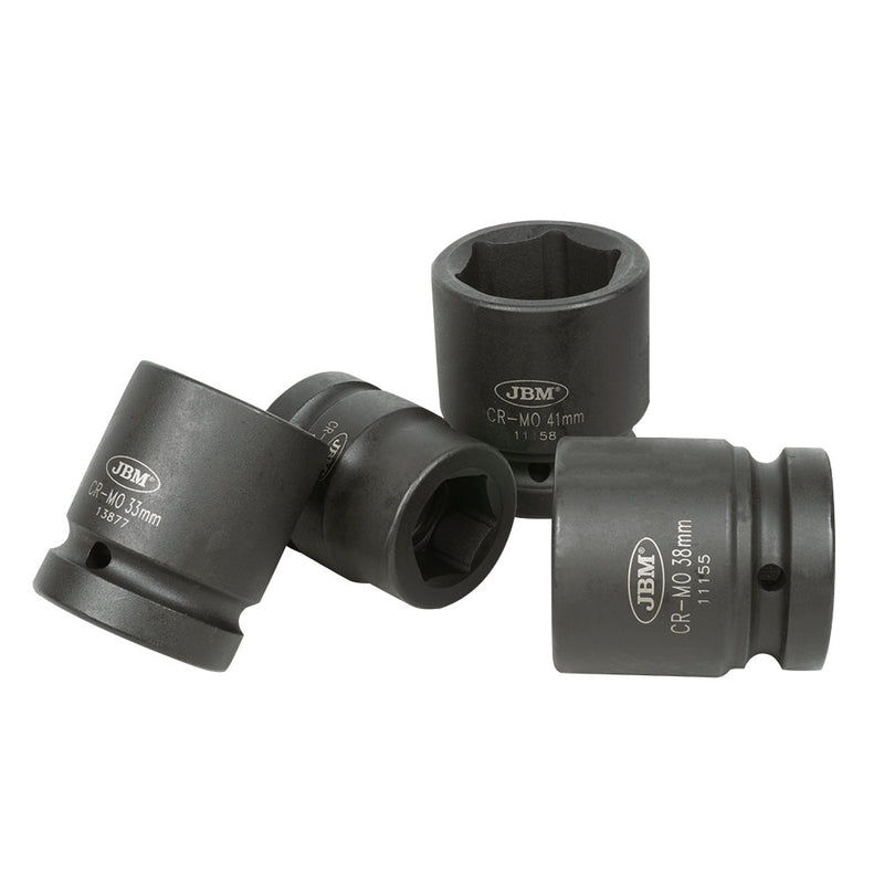 SET DE 8 VASOS DE IMPACTO DE 1" - 52348