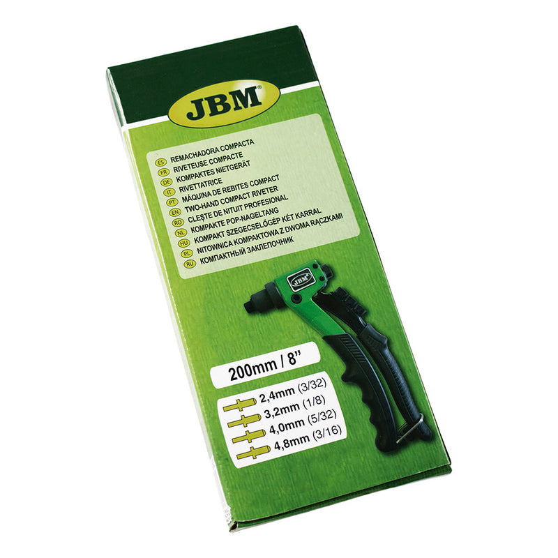 REMACHADORA COMPACTA 200MM / 8" - 52462