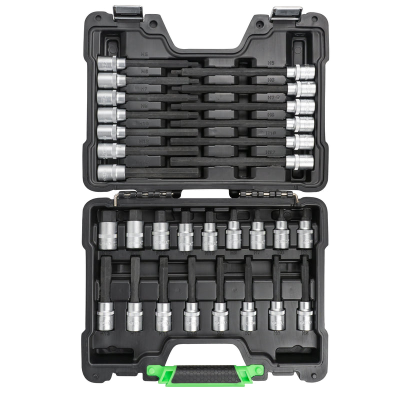 MALETÍN DE PUNTAS HEXAGONALES 30 PIEZAS - 52604