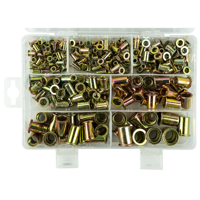 ESTUCHE DE REMACHES TUERCA 235PCS - 52703