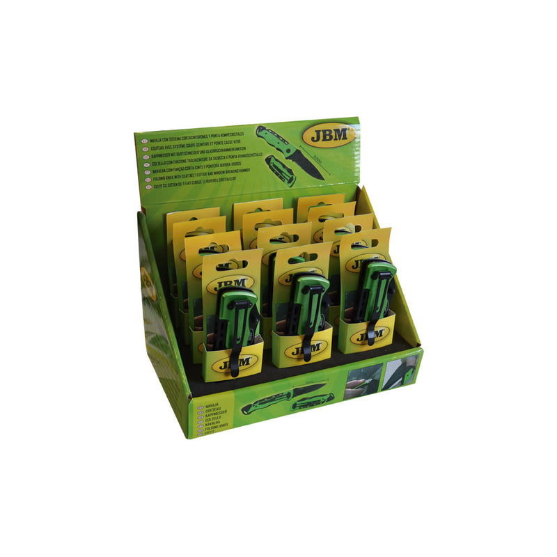 NAVAJA CON SISTEMA CORTA CINTURONES Y ROMPE CRISTALES - 52786