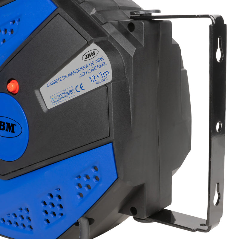 CARRETE DE MANGUERA DE AIRE 13M - AZUL- 53532