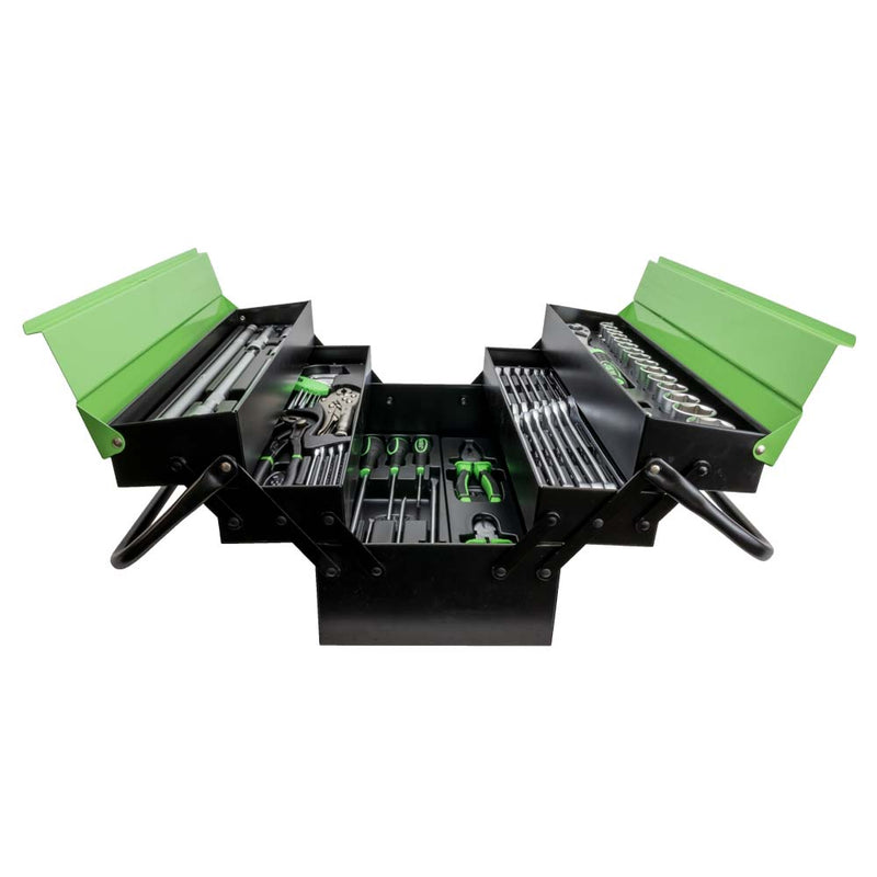 CAJA DE HERRAMIENTAS DE HIERRO 64 PIEZAS CINCADO - 53565