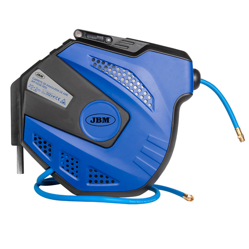 CARRETE DE MANGUERA DE AIRE 22M- AZUL - 53582