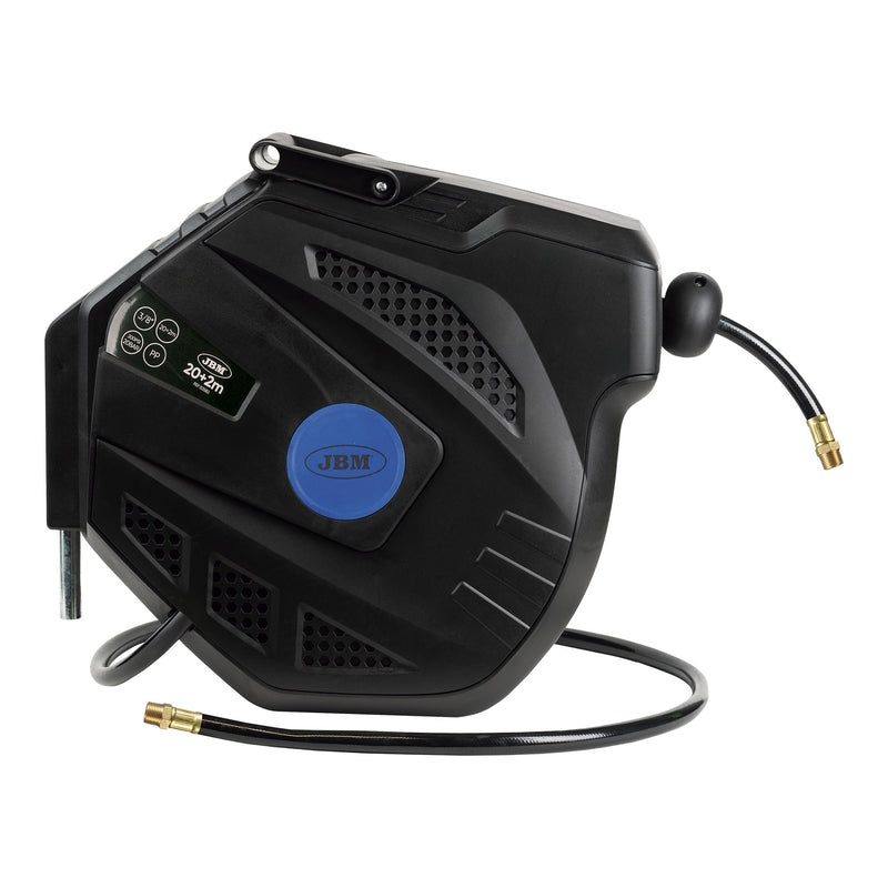 Enrolador para mangueira de ar 22M - Azul - 53582