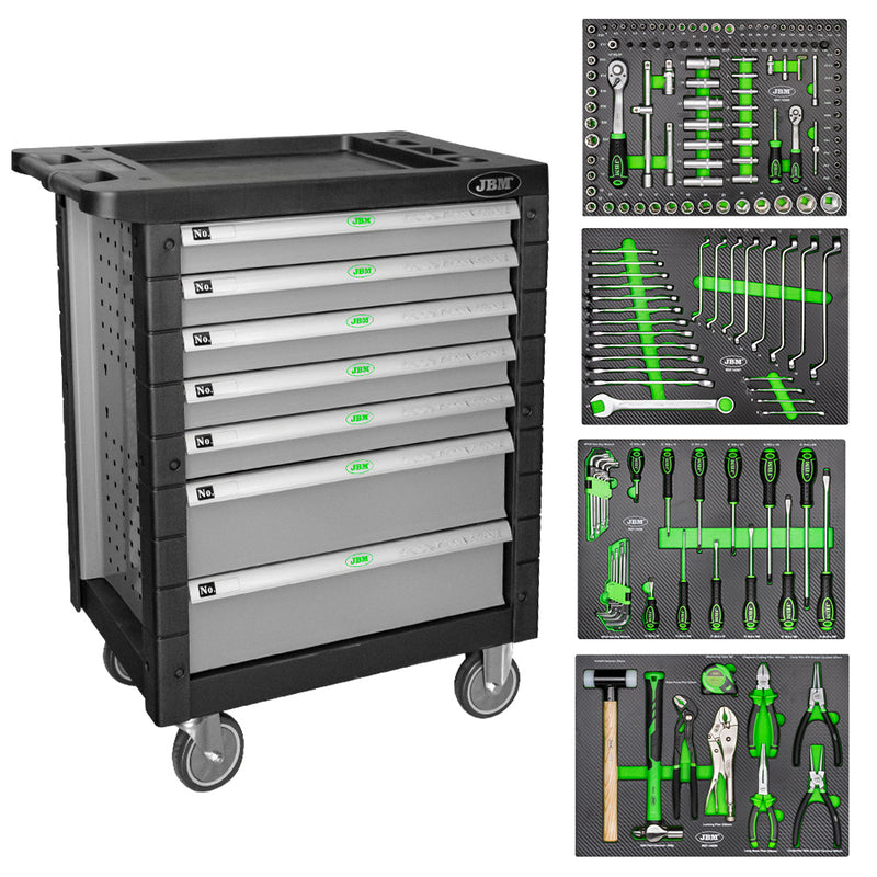 CARRO DE HERRAMIENTAS 7 CAJONES GRIS - 53661