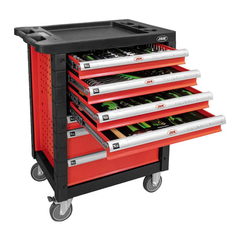 CARRO DE HERRAMIENTAS 7 CAJONES - ROJO - 53686