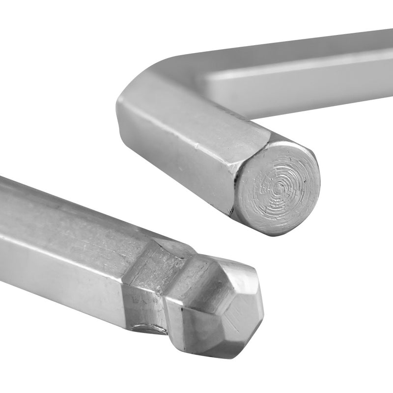 SET DE 9 LLAVES ALLEN CON PUNTA REDONDA EXTRALARGAS - 53738