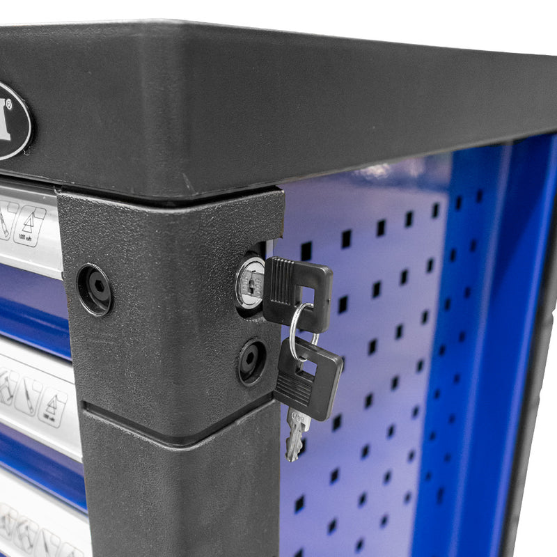 CARRO DE HERRAMIENTAS 7 CAJONES AZUL- VACÍO - 53768