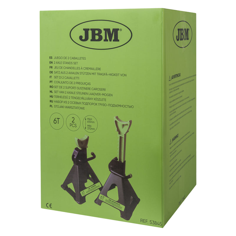 JUEGO DE 2 CABALLETES 6 TON - 53845