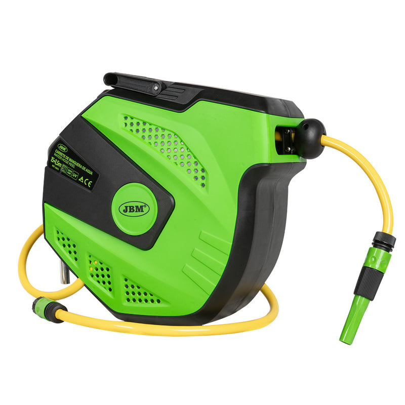 CARRETE DE MANGUERA DE AGUA - 15M - 53872