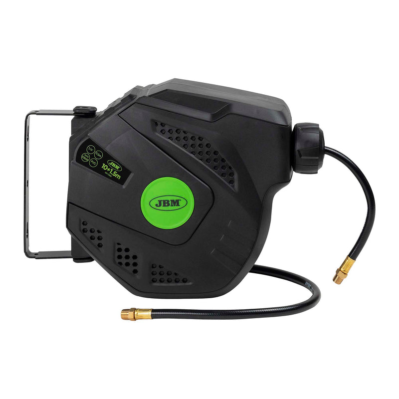 Enrolador de mangueira de ar de 11 m - Verde - 53882