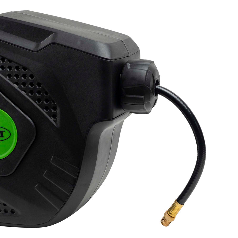 Enrolador de mangueira de ar de 11 m - Verde - 53882