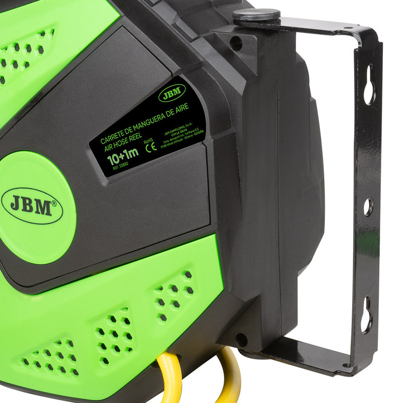 CARRETE DE MANGUERA DE AIRE 11M - VERDE - 53882