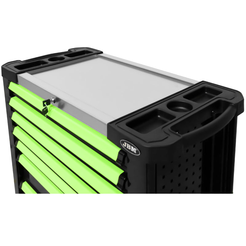 CARRO DE HERRAMIENTAS XL CON 7 CAJONES VERDE - 53912