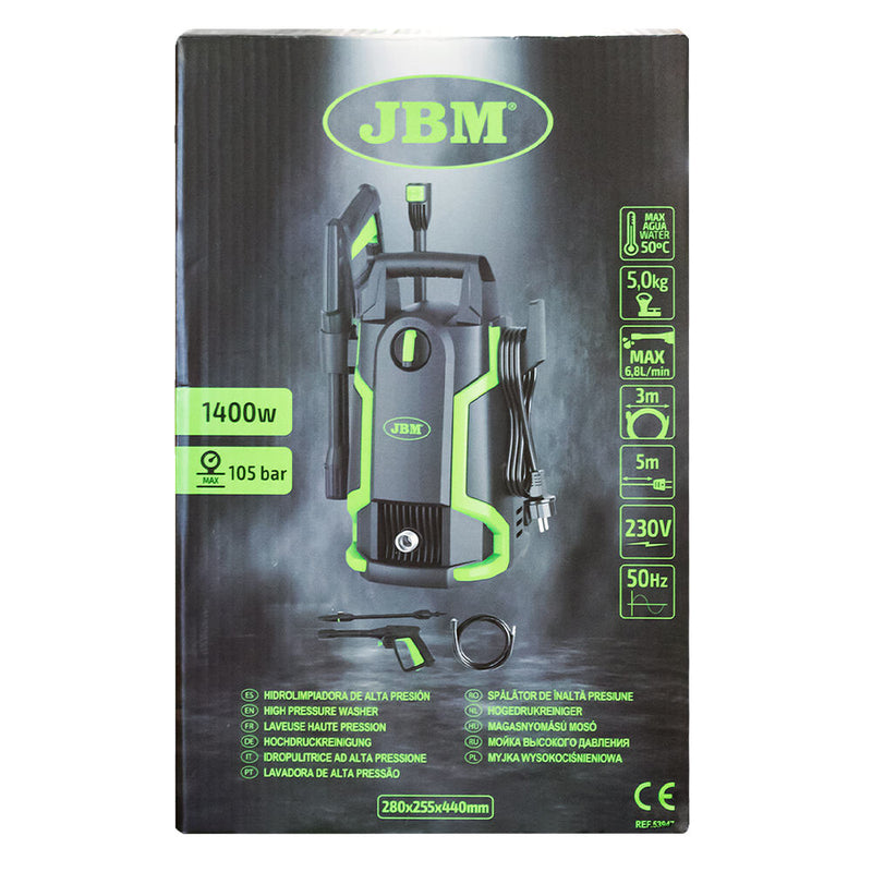 HIDROLIMPIADORA DE ALTA PRESIÓN 1400W - 53947