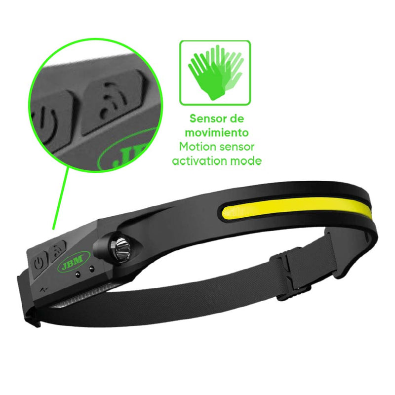 PORTÁTIL DE LUZ FRONTAL COB - 54004