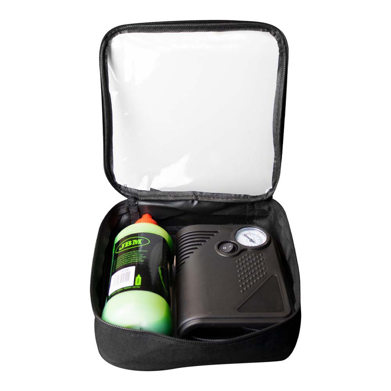 KIT SELLADOR DE PINCHAZOS - LÍQUIDO Y COMPRESOR DE AIRE - 54013
