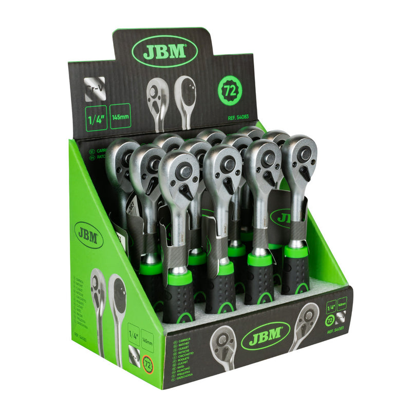 CARRACA RECTA DE 72 DIENTES 1/4" - 54083