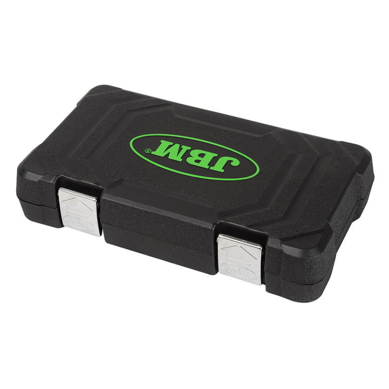 ESTUCHE DE 46 PIEZAS CON VASOS HEXAGONALES CINCADO - 54109