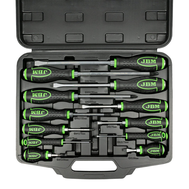 JUEGO DE DESTORNILLADORES DE GOLPEO PUNTA IMANTADA - 54126