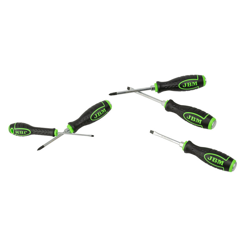 JUEGO DE DESTORNILLADORES DE GOLPEO PUNTA IMANTADA - 54126