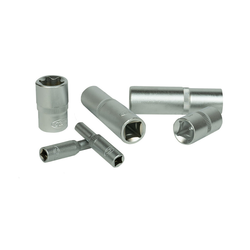 SET 28 VASOS TORX CORTOS Y LARGOS CINCADO - 54141