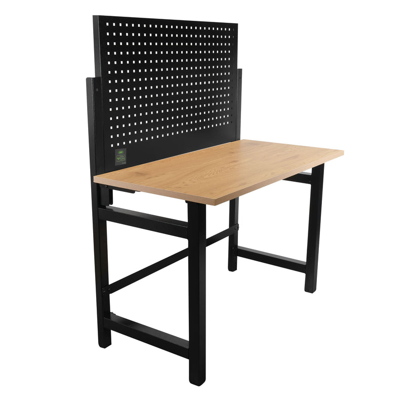 54328 - MESA DE TRABAJO PLEGABLE CON PANEL FRONTAL