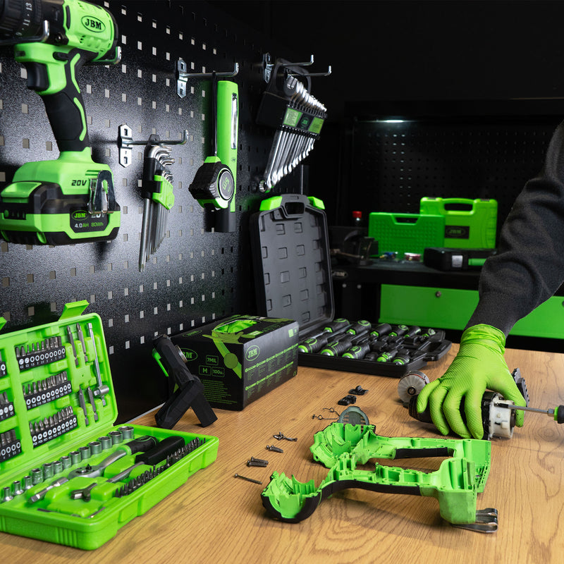 54328 - MESA DE TRABAJO PLEGABLE CON PANEL FRONTAL