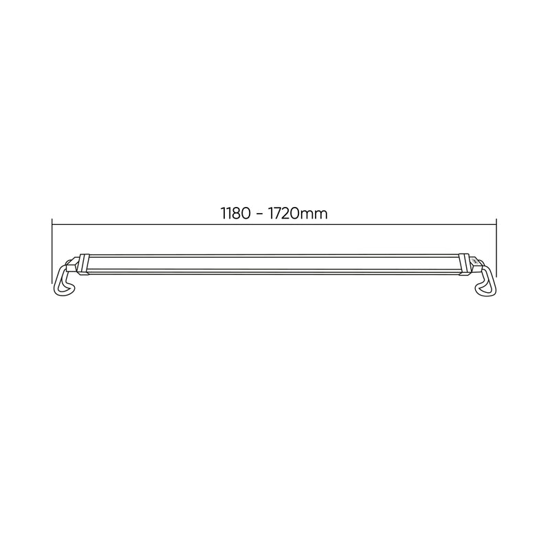 BARRA LED AJUSTABLE PARA CAPÓ - 5000LM - 54500