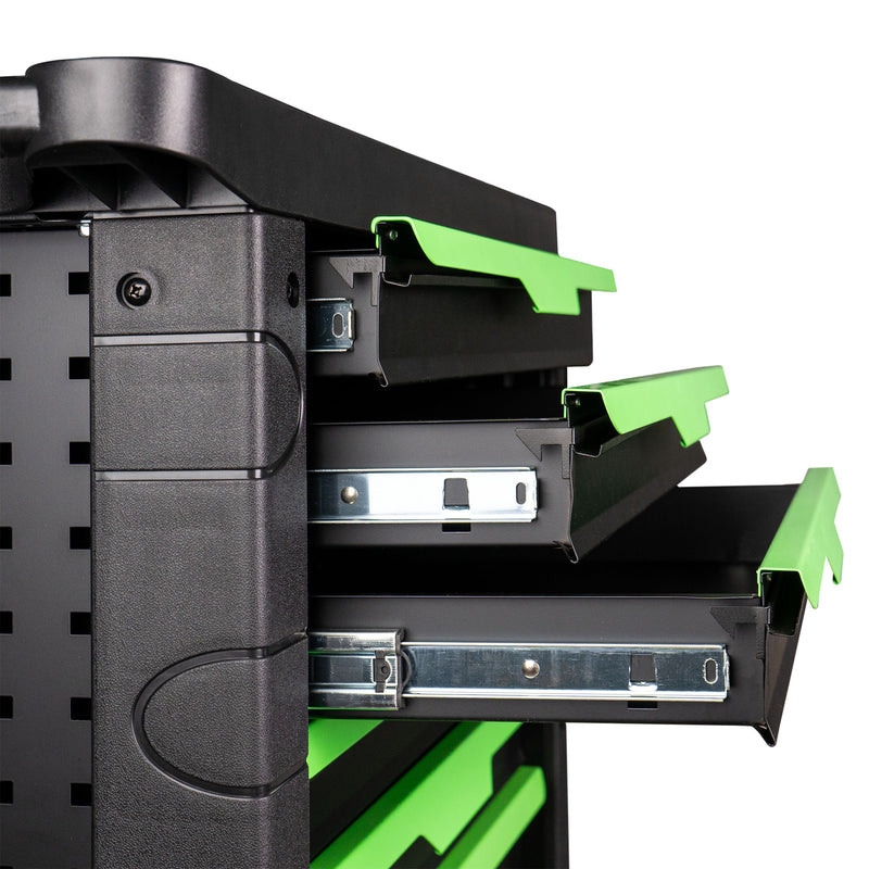 54503 - CARRO DE HERRAMIENTAS 7 CAJONES VERDE VACÍO