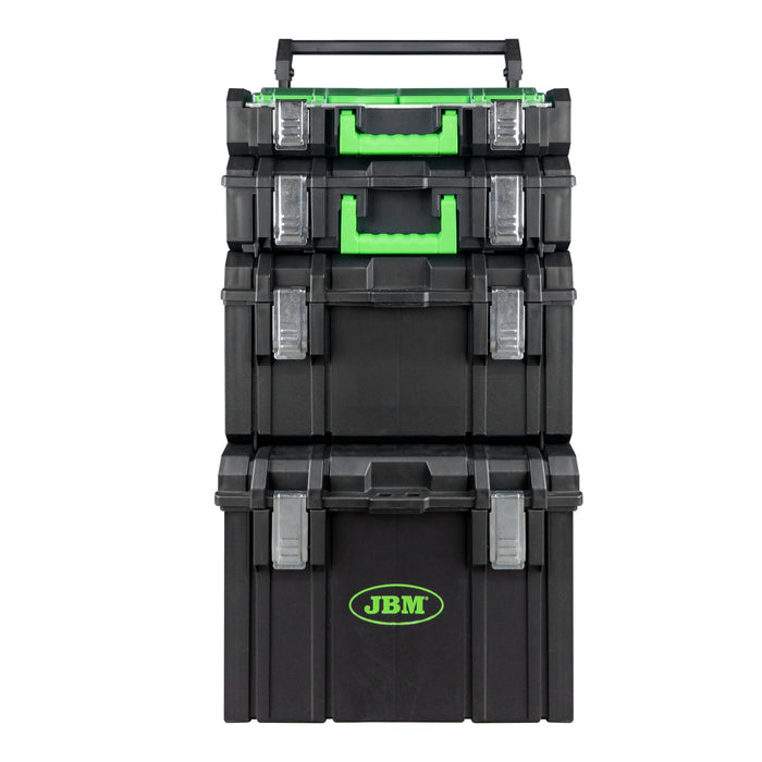 CARRO MODULAR CON 4 CAJAS APILABLES - 54518
