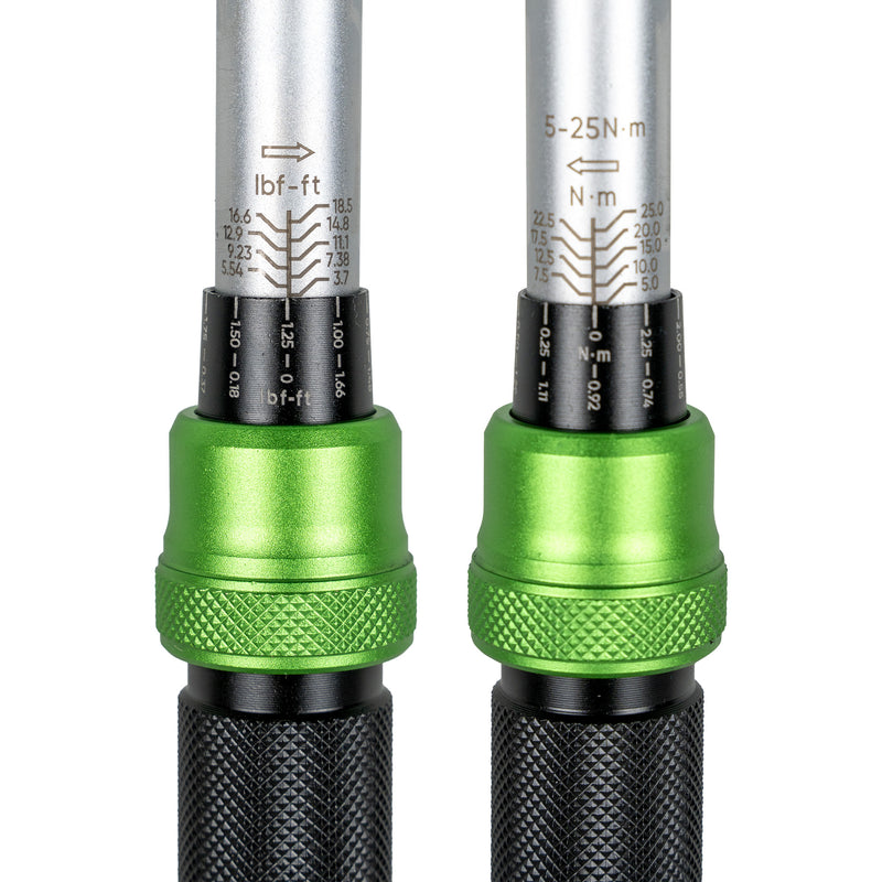 LLAVE DINAMOMÉTRICA DE 1/4" CON TORQUE DE 5-25 NM - 54526