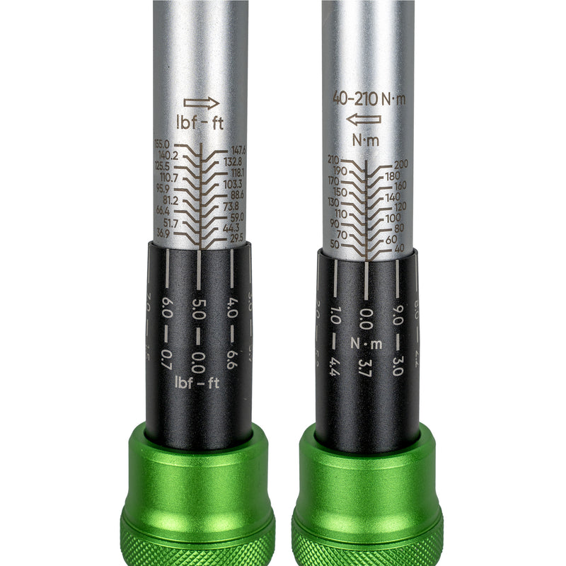 LLAVE DINAMOMÉTRICA DE 1/2" CON TORQUE DE 40-210 NM - 54527