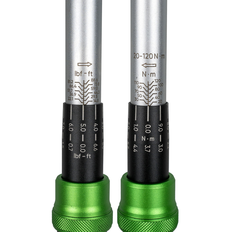 LLAVE DINAOMÉTRICA DE 3/8" CON TORQUE DE 20-120 NM - 54533