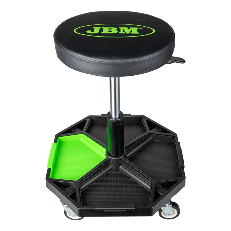TABURETE NEUMÁTICO CON BANDEJAS EXTRAÍBLES - 54583