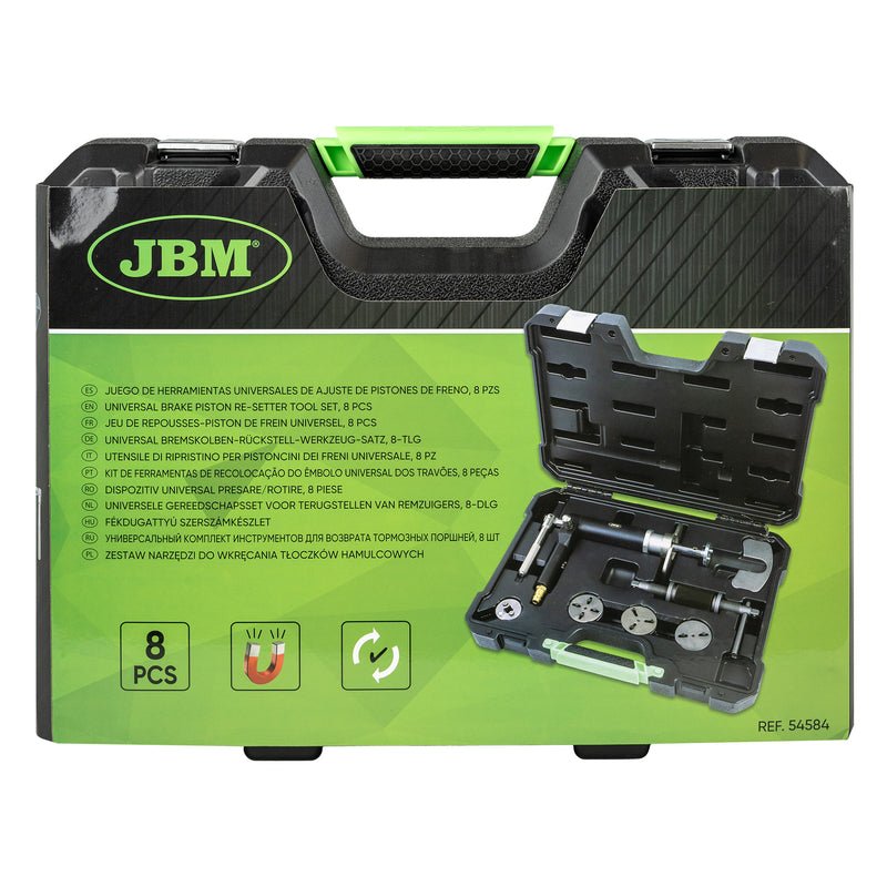 KIT REPOSICIONADOR DE PISTONES DE FRENO DE PERFIL BAJO 7PCS -54584